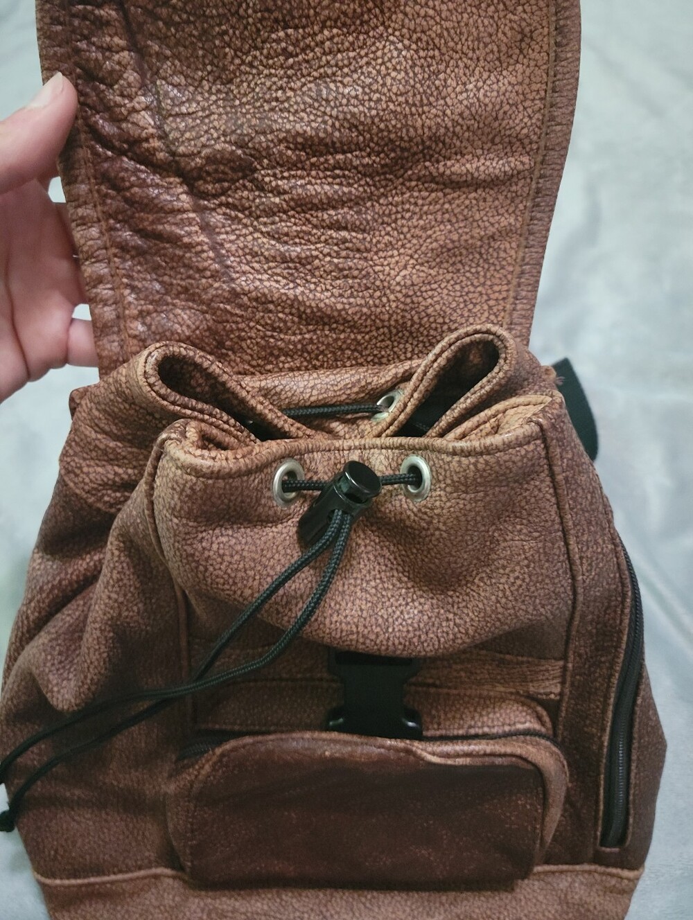 Leather Mini Backpack - Picture 8 of 10